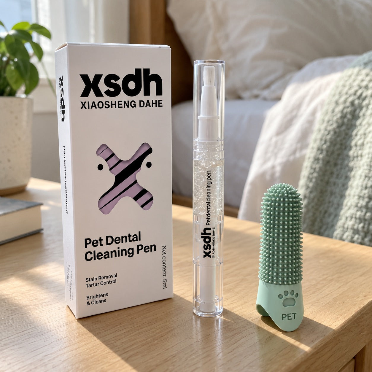 Customer photo for SmilePaws CalmClean Dental Kit